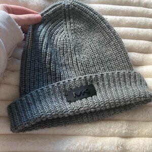 Michael Kors Women's Grey Knit Beanie - OSFA